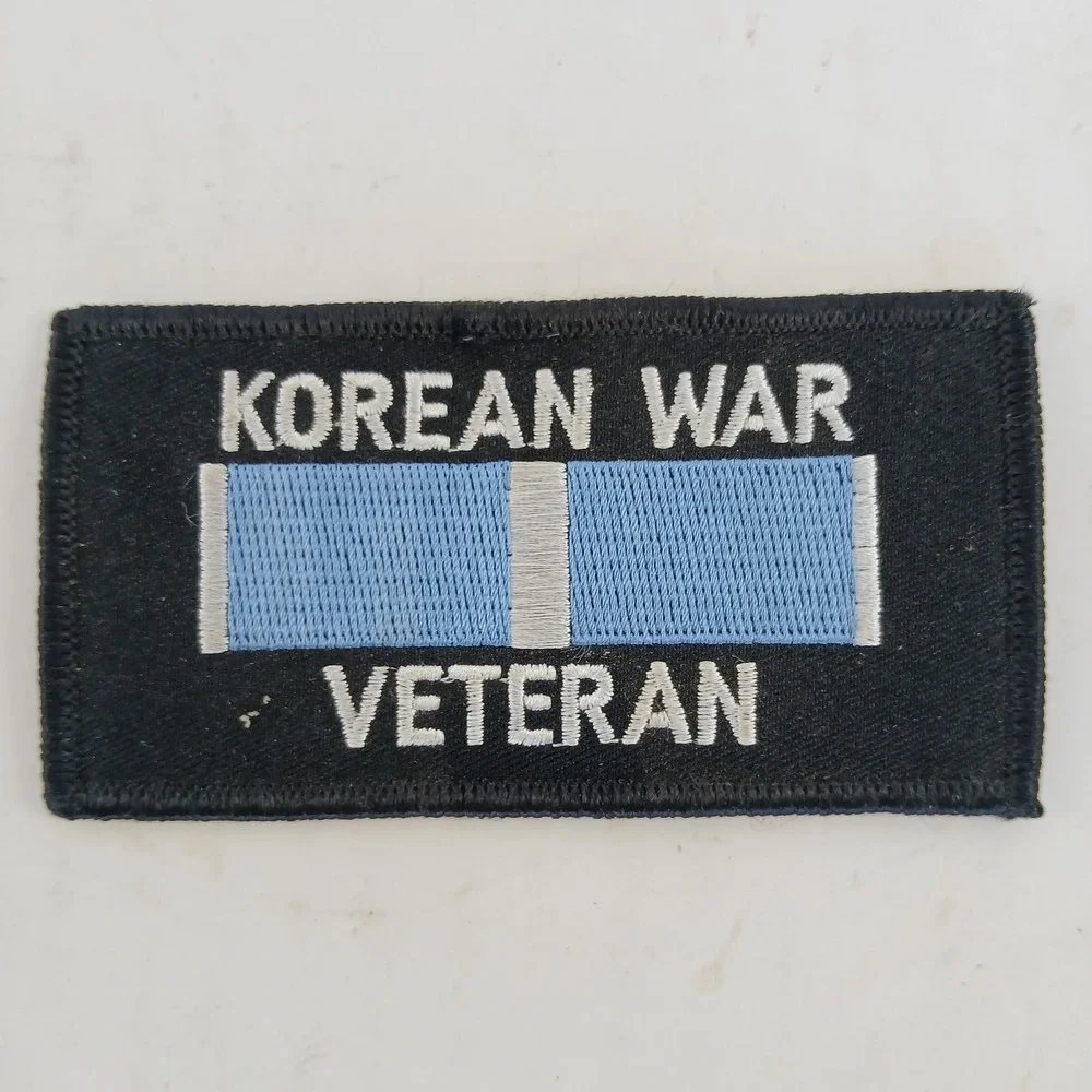 US Army Retired Patch Korean War Veteran Embroidered USA Military Hat Cap Jacket